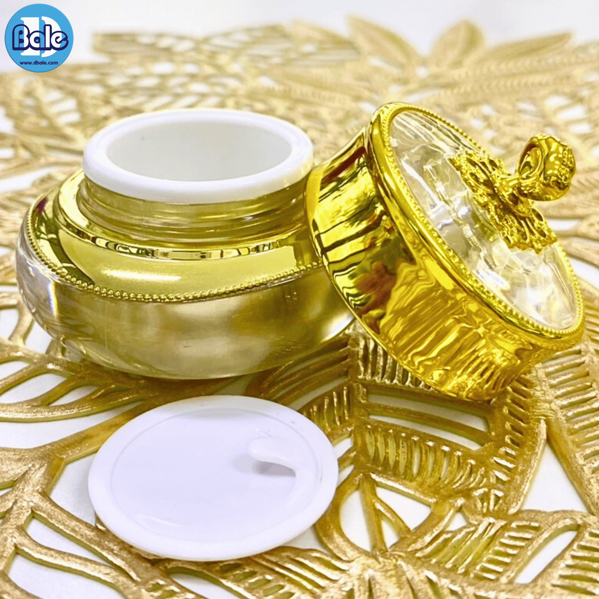 kAladin 10g. กระปุกครีมอลาดินเตี้ย สีทอง 10g.