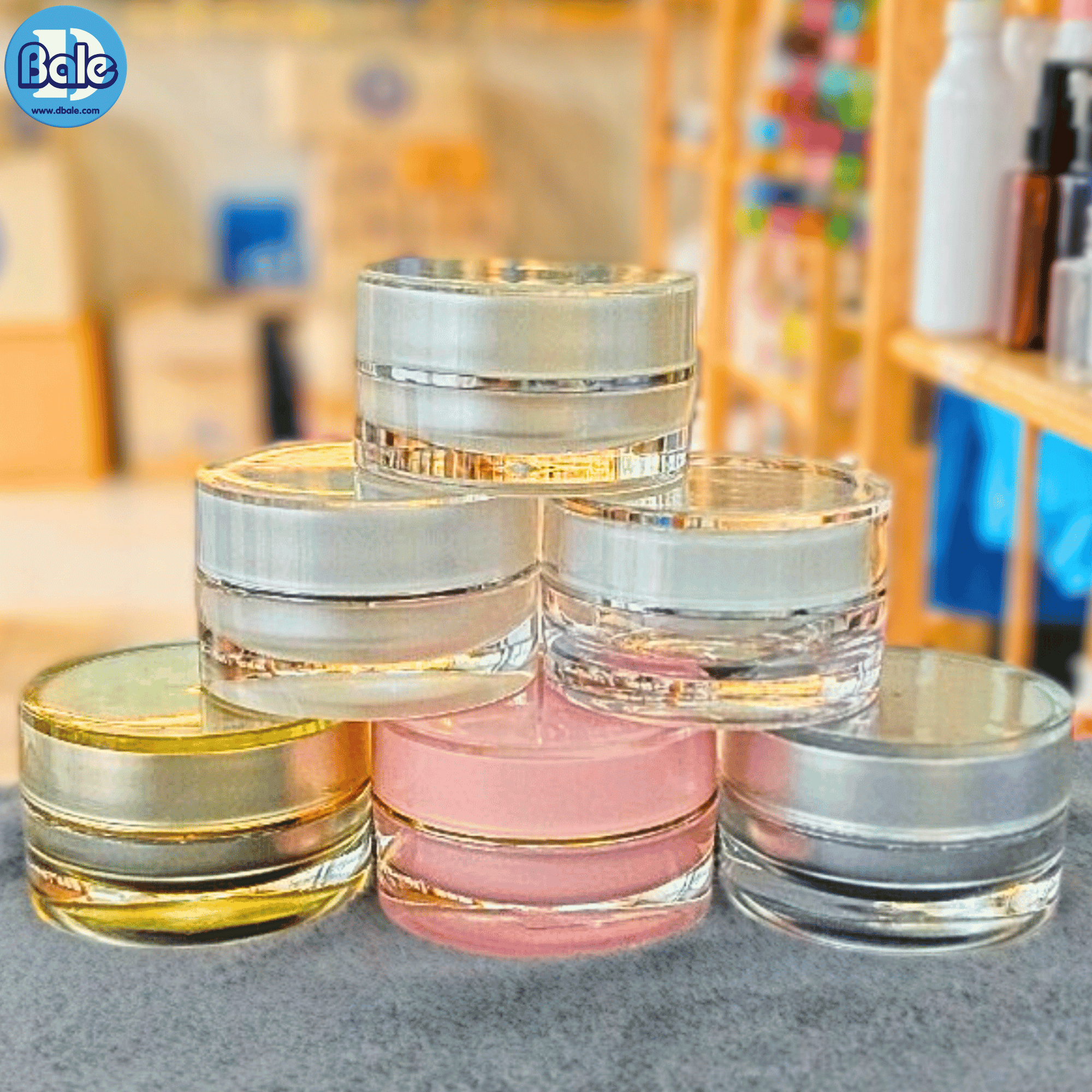 k0042 15g. กระปุกครีมกลมตรง 15g.