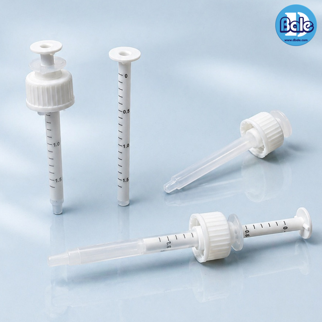 jy-dp #18mm. ดรอปเปอร์(หลอดหยด)ทรงเกาหลี สีขาว ใช้กับขวดเซรั่มแก้วขนาด