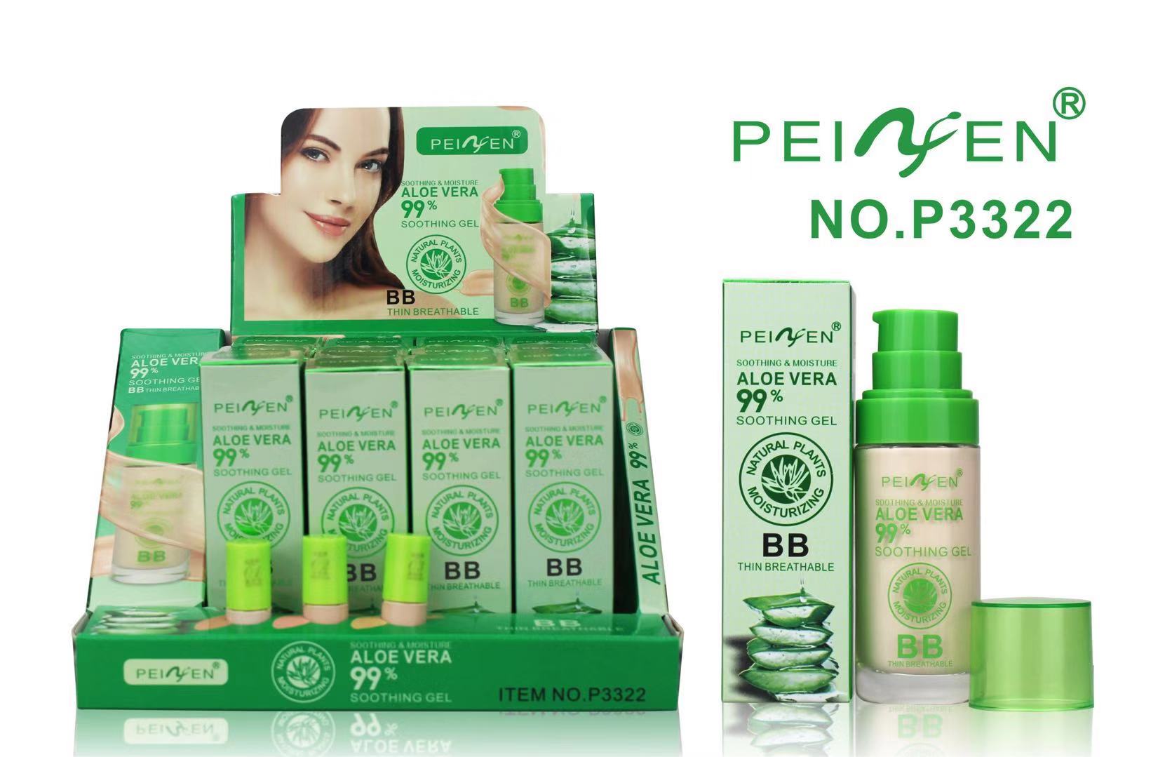 BB CREAM PEIYEN บีบีครีม รองพื้น มาพร้อม 3 เฉดสีในตัว ปลีกส่ง เครื่องสำอางราคาถูก