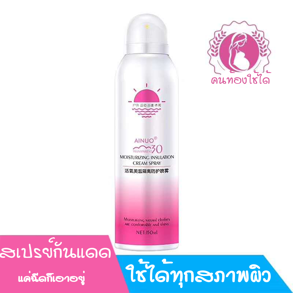 ขายปลีกส่ง สเปรย์กันแดด ใช้ดี Ainuo J6071 AB