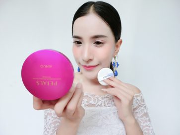 แป้งน้ำคุชชั่น แป้งพัฟ แป้งรองพื้นใช้ดี Ainuo A479