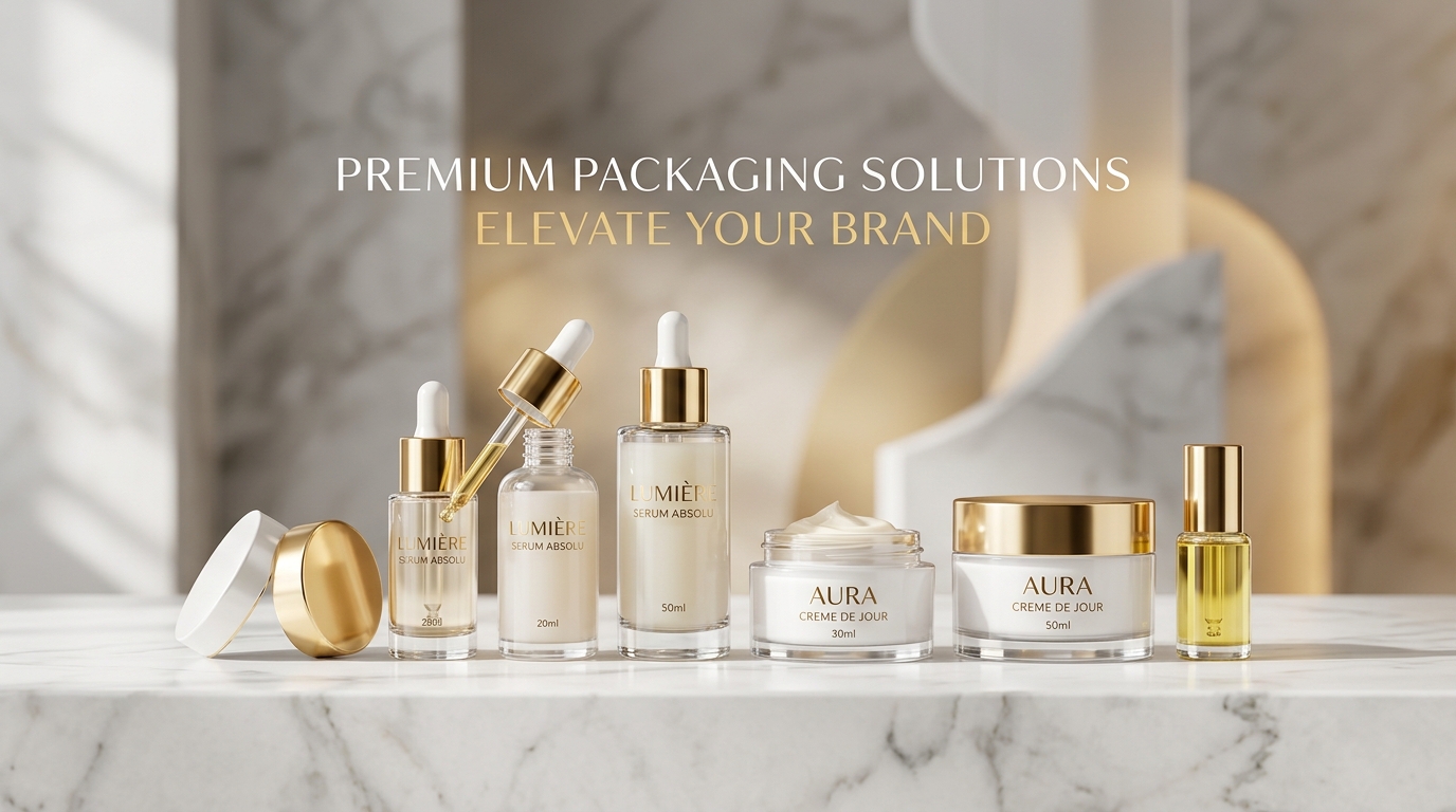 Premium Packaging Banner