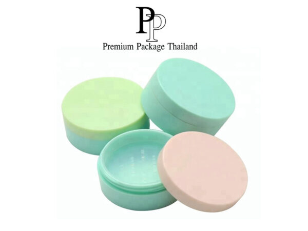 ตลับแป้งฝุ่น 8g-10g 65.3*65.3mm ผลิตขั้นต่ำ 12000pcs